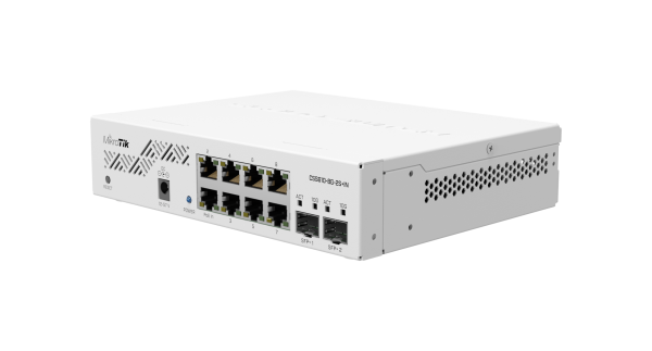 MikroTik CSS610-8G-2S+IN MikroTik CSS610-8G-2S+IN – stikalo z 8 × 1G in 2 × 10G SFP+