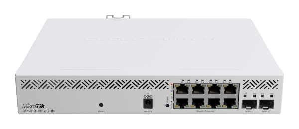 MikroTik CSS610-8P-2S+IN – 8-portno PoE stikalo z 10G SFP+ – dodatna slika 1 MikroTik CSS610-8P-2S+IN – 8-portno PoE stikalo z 10G SFP+ – dodatna slika 1