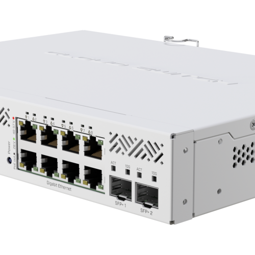 MikroTik CSS610-8P-2S+IN MikroTik CSS610-8P-2S+IN – 8-portno PoE stikalo z 10G SFP+