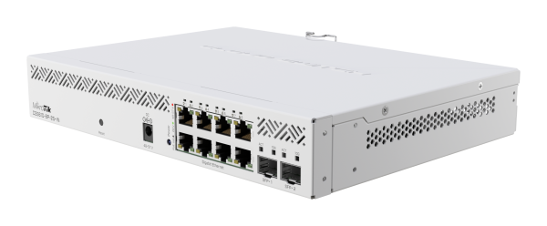 MikroTik CSS610-8P-2S+IN MikroTik CSS610-8P-2S+IN – 8-portno PoE stikalo z 10G SFP+