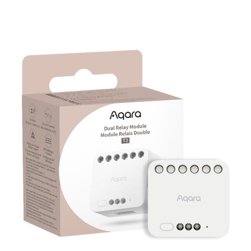 Aqara Dual Relay Module T2 Aqara Dual Relay Module T2 – pametni dvojni rele Zigbee