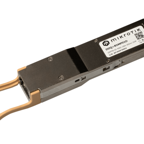 Mikrotik 400GB optical module QSFP-DD MikroTik DDQ+85MP01D – 400G QSFP-DD optični modul