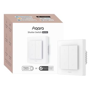 Aqara Shutter Switch H2 – pametno stikalo za rolete z Matter in Zigbee