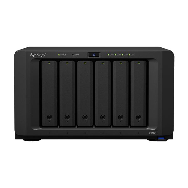 Synology DS1621+ EOL Synology DS1621+ – zmogljiv in razširljiv namizni NAS (EOL)