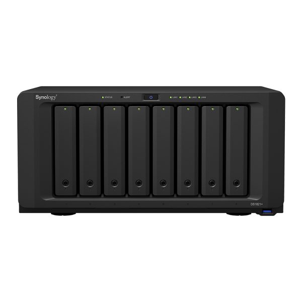 Synology DS1821+ EOL Synology DS1821+ – razširljiv namizni NAS (EOL)