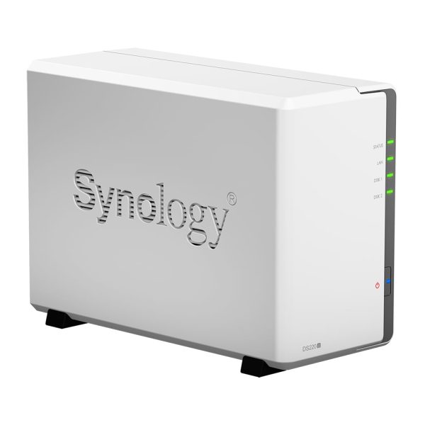 Synology DS220j EOL Synology DS220j – 2-režni NAS za domači zasebni oblak (EOL)