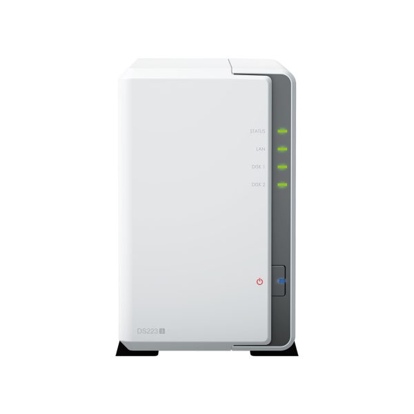 Synology DS223j Synology DS223j – kompakten in tih NAS