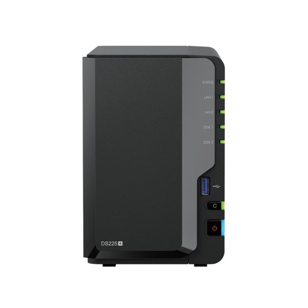 Synology DS225+ Synology DS225+ – kompaktni NAS za dom in edge okolja