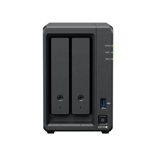 Synology DS725+ Synology DS725+ – kompaktni NAS za dom, podjetje in edge