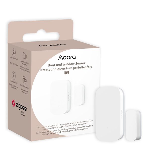 Aqara Door and Window Sensor T1 Aqara Door and Window Sensor T1 – Zigbee 3.0 senzor vrat in oken