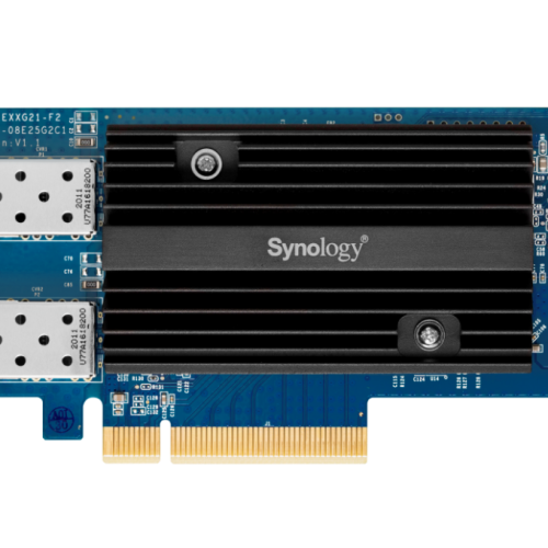Synology E10G21-F2 Synology E10G21-F2 – dvovratna 10GbE SFP+ omrežna kartica