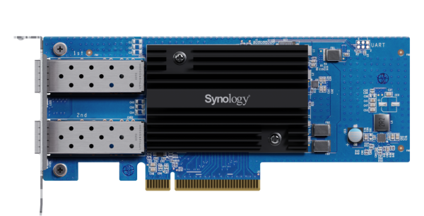 Synology E25G30-F2 Synology E25G30-F2 – dvovratna 25GbE SFP28 razširitvena kartica