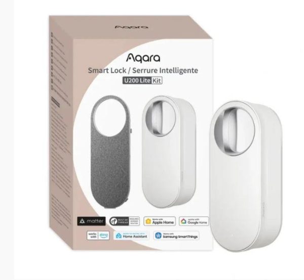Aqara Smart Lock U200 Lite White Aqara Smart Lock U200 Lite White – Matter pametna ključavnica