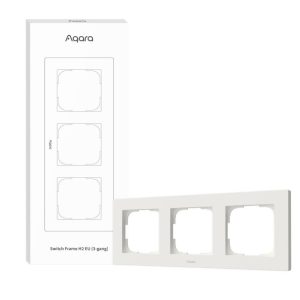 Aqara Smart Switch H2 3-gang Frame White – trojni okvir