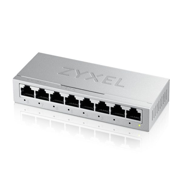 Zyxel GS-108B V5 8-Port Mini Desktop Gigabit Ethernet Switch Zyxel GS-108B V5 – 8-portno gigabitno neupravljano stikalo
