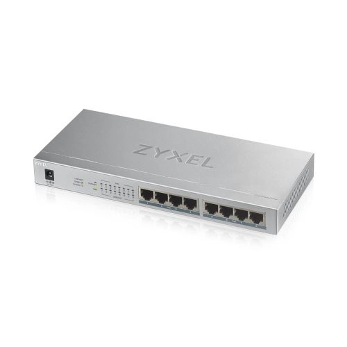 Zyxel GS1008-HP 8-Port GIGABIT PoE+ Unmanaged Desktop Switch Zyxel GS1008-HP – 8-portno gigabitno PoE+ stikalo, 60 W
