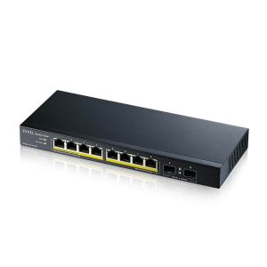 Zyxel GS1100-10HP V2 – 8-portno PoE+ stikalo z 2× SFP