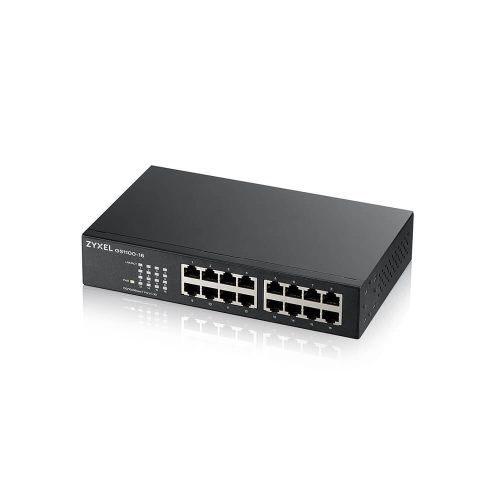 Zyxel GS1100-16 16 port Gigabit unmanaged switch V3 Zyxel GS1100-16 – 16-portno gigabitno neupravljano stikalo