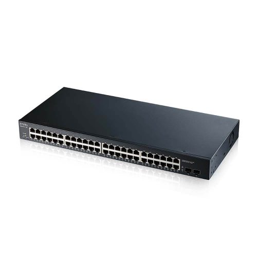 Zyxel GS1900-48 48-Port Smart Switch Zyxel GS1900-48 – 48-portno pametno gigabitno stikalo z 2× SFP
