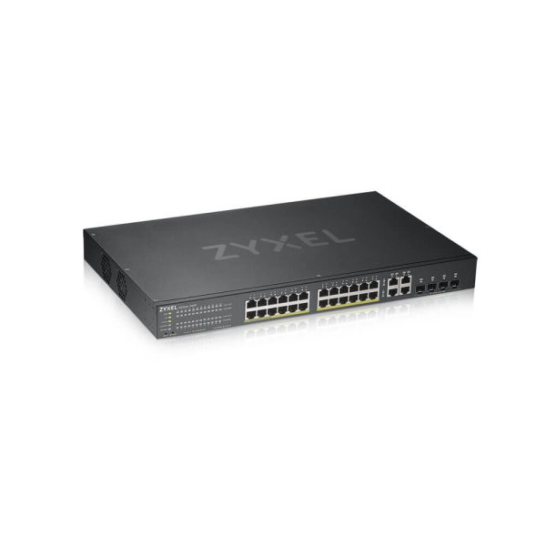 Zyxel GS1920-24HP V2 – 28-portno PoE stikalo z NebulaFlex