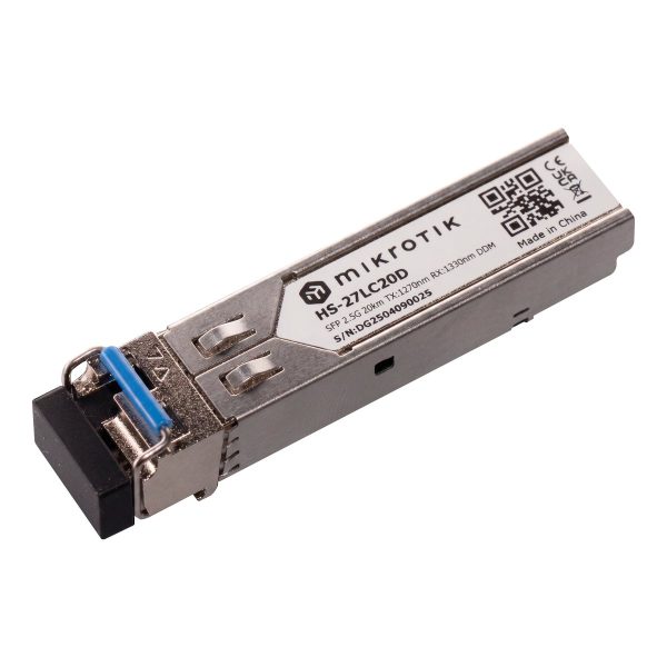 MikroTik HS-2733LC20D – par 1G/2,5G BiDi SFP modulov do 20 km – dodatna slika 1 MikroTik HS-2733LC20D – par 1G/2,5G BiDi SFP modulov do 20 km – dodatna slika 1