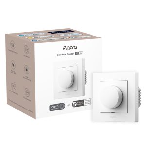 Aqara Dimmer Switch H2 White – Matter zatemnilnik z merjenjem porabe