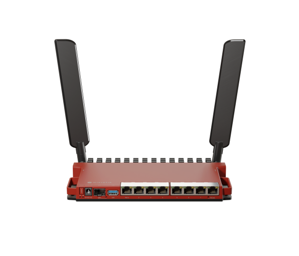 MikroTik L009UiGS-2HaxD-IN MikroTik L009UiGS-2HaxD-IN – usmerjevalnik z 2,4 GHz Wi‑Fi 6 in 2,5G SFP