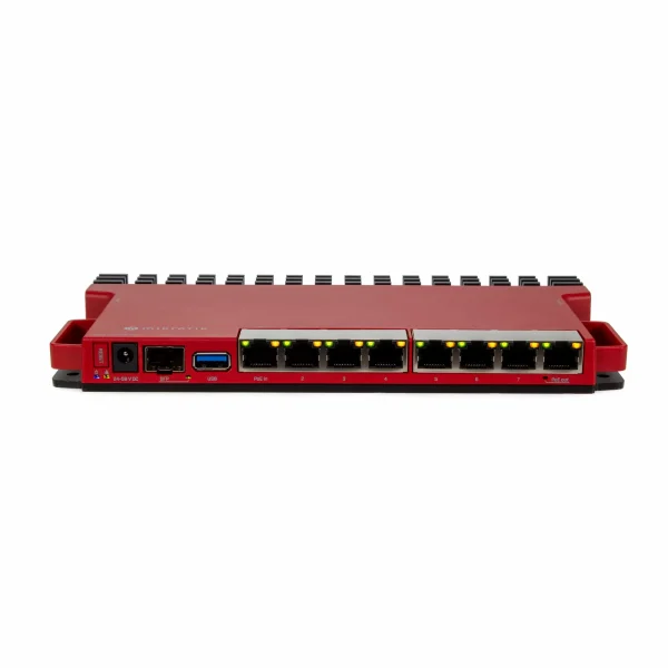 MikroTik L009UiGS-RM MikroTik L009UiGS-RM – rack usmerjevalnik z 2,5G SFP in PoE