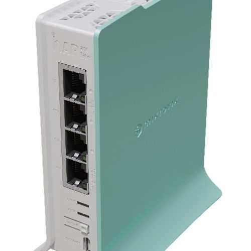 MikroTik hAP ax lite MikroTik hAP ax lite – kompaktna Wi‑Fi 6 dostopna točka
