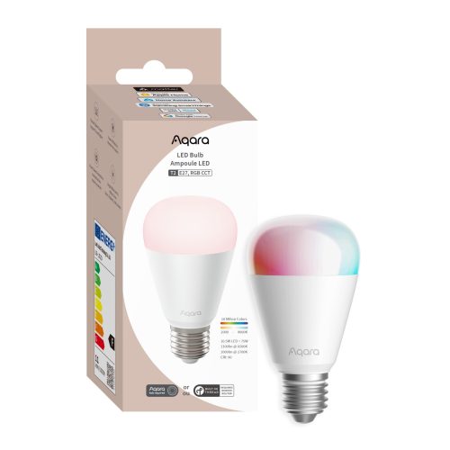 Aqara LED BulbT2 RGB CCT E27 Aqara LED Bulb T2 RGB CCT E27 – pametna barvna LED žarnica