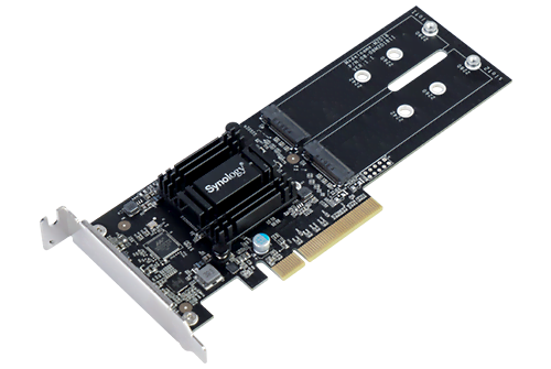 Synology M2D18 Synology M2D18 – dvojna M.2 SSD adapterska kartica