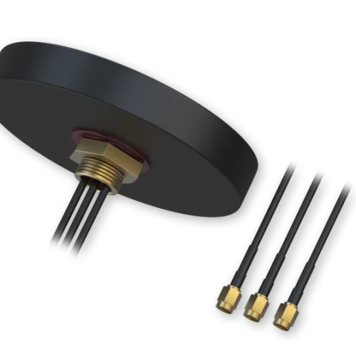 Teltonika COMBO SISO mobile/GNSS/ WiFi ROOF SMA antenna PR1KCS28 Teltonika PR1KCS28 – COMBO SISO mobilna/GNSS/Wi‑Fi strešna SMA antena
