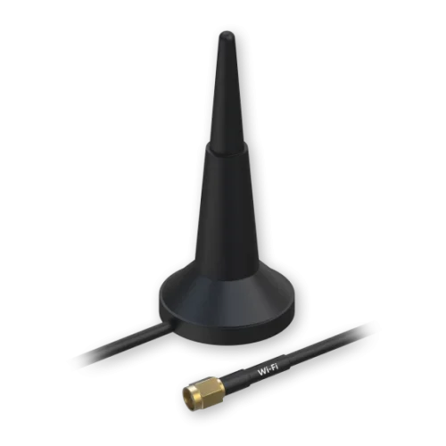 Teltonika WiFi dual-band magnetic antenna PR1KRD30 Teltonika PR1KRD30 – dvopasovna magnetna Wi‑Fi antena