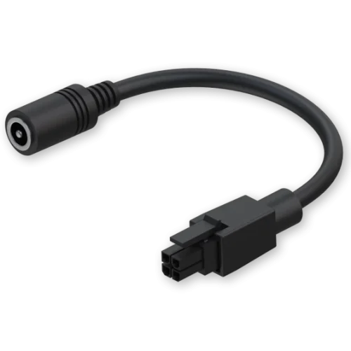 Teltonika 4-pin to barrel socket adapter PR2PD01B Teltonika PR2PD01B – adapter 4-pin na DC barrel vtičnico