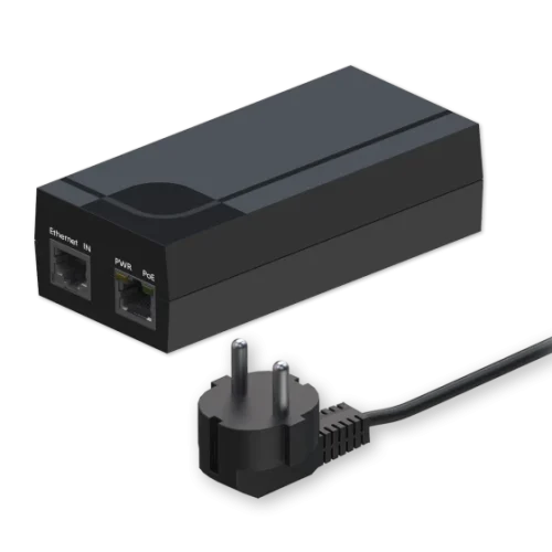 Teltonika SINGLE PORT GIGABIT POE INJECTOR EU PR322EU7 Teltonika PR322EU7 – enovratni Gigabit PoE injektor EU