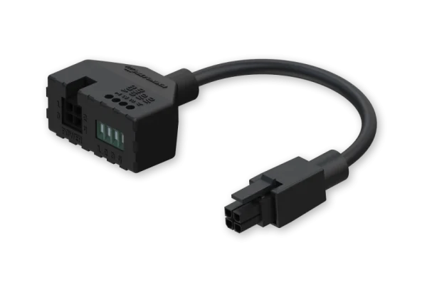 Teltonika 4-pin power adapter with I/O access PR5MEC21 Teltonika PR5MEC21 – 4-pinski napajalni adapter z dostopom do I/O