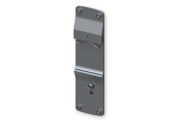 Teltonika TSW1 REAR PANEL WITH DIN RAIL HOLDER PR5MEC24 Teltonika PR5MEC24 – zadnja plošča TSW1 z nosilcem za DIN letev