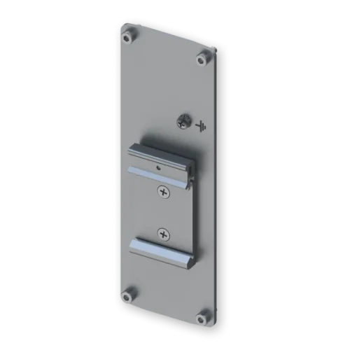 Teltonika TSW2 REAR PANEL WITH DIN RAIL HOLDER PR5MEC25 Teltonika PR5MEC25 – zadnja plošča TSW2 z nosilcem za DIN letev