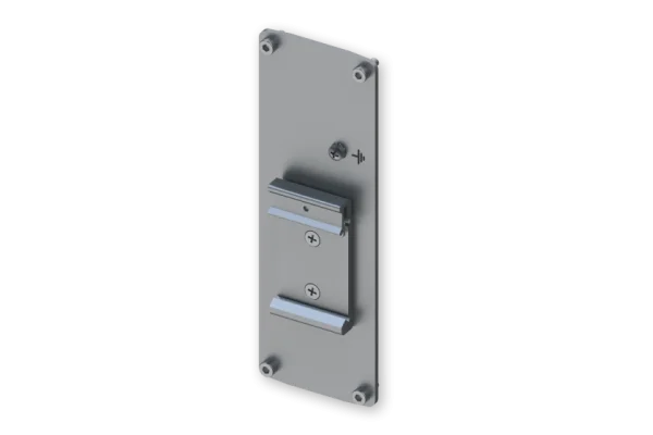Teltonika TSW2 REAR PANEL WITH DIN RAIL HOLDER PR5MEC25 Teltonika PR5MEC25 – zadnja plošča TSW2 z nosilcem za DIN letev