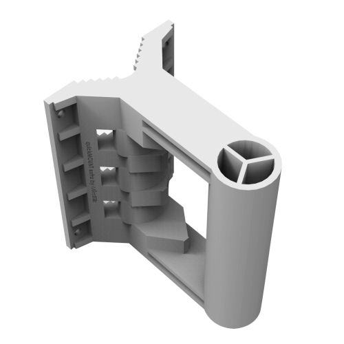 MikroTik mount adapter QME MikroTik QME – stenski nosilec za večje antene