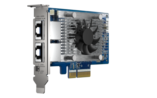 QNAP QXG-10G2T-X710 – omrežna kartica z dvema 10GbE priključkoma – dodatna slika 2 QNAP QXG-10G2T-X710 – omrežna kartica z dvema 10GbE priključkoma – dodatna slika 2