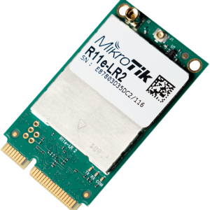 MikroTik R11e-LR2 – mini PCIe LoRa 2,4 GHz gateway kartica