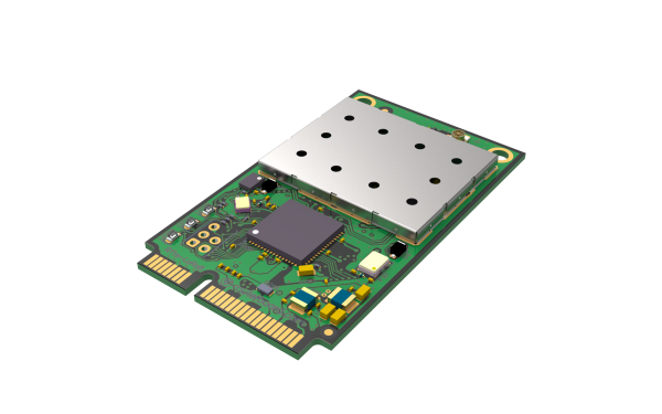 MikroTik R11e-LR8 MikroTik R11e-LR8 – mini PCIe LoRa prehodna kartica 863–870 MHz