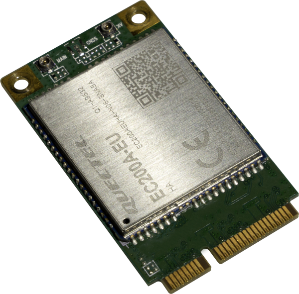 MikroTik R11 LTE4 modem R11eL-EC200A-EU MikroTik R11eL-EC200A-EU – LTE4 modem do 150 Mb/s