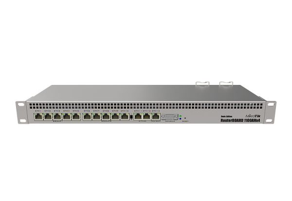 MikroTik RB1100AHx4 Dude Edition MikroTik RB1100AHx4 – 1U rack usmerjevalnik