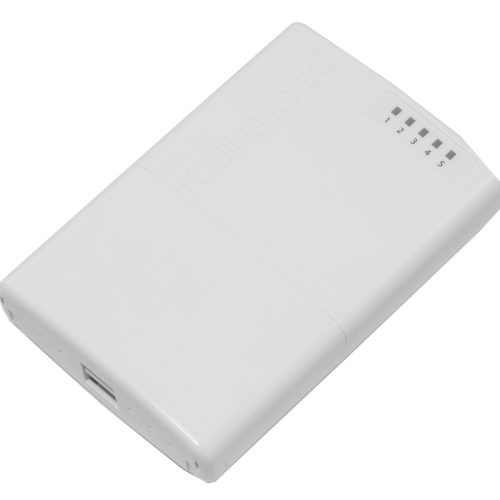 MikroTik PowerBox RB750P-PBr2 MikroTik PowerBox RB750P-PBr2 – zunanji PoE usmerjevalnik