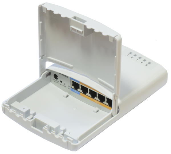 MikroTik PowerBox RB750P-PBr2 – zunanji PoE usmerjevalnik – dodatna slika 1