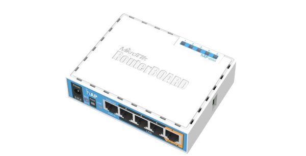 MikroTik hAP MikroTik hAP RB951Ui-2nD – 2,4 GHz dostopna točka