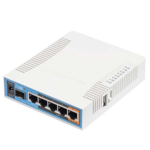 MikroTik hAP ac MikroTik hAP ac RB962UiGS-5HacT2HnT – dvopasovna gigabitna dostopna točka