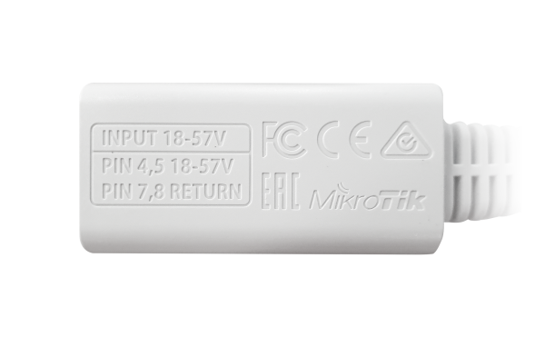 MikroTik RBGPOE – PoE injektor za gigabitne LAN naprave – dodatna slika 1 MikroTik RBGPOE – PoE injektor za gigabitne LAN naprave – dodatna slika 1